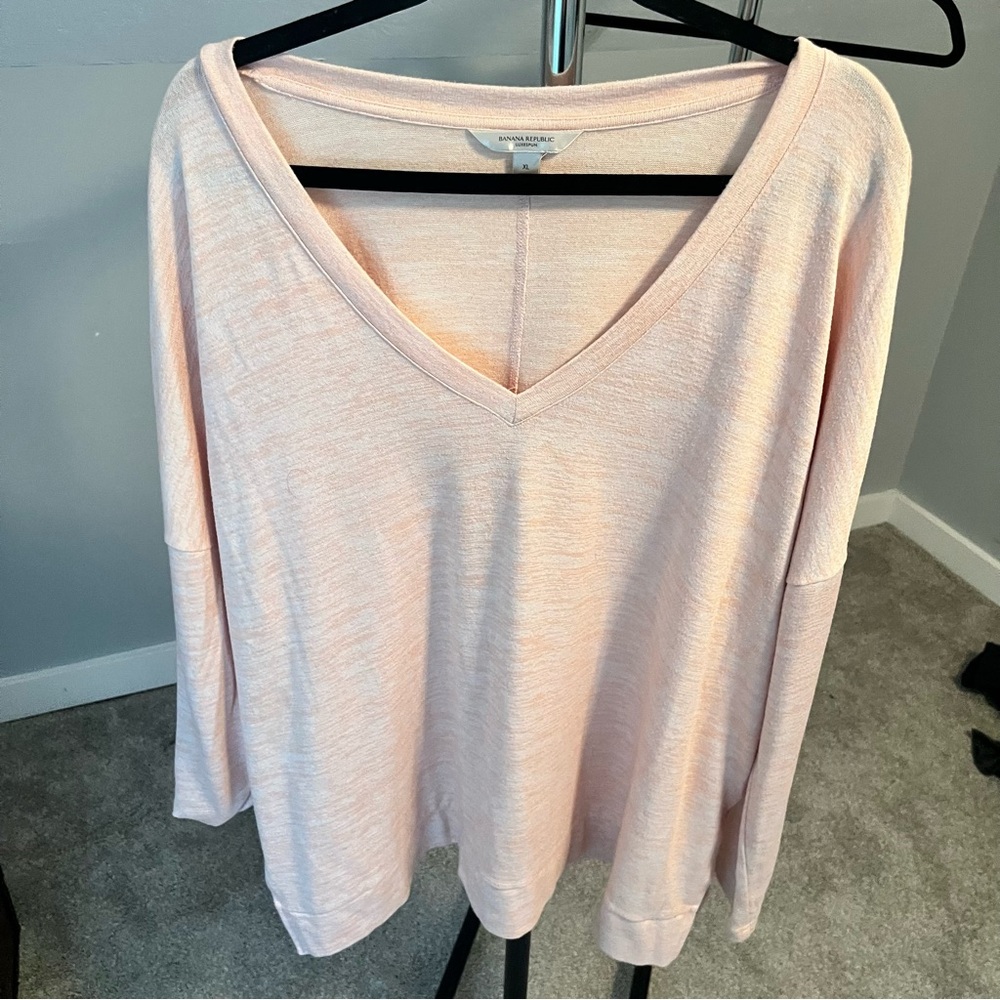 Banana Republic blush sweater